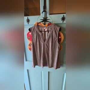 H&M Monochrome Patterned Blouse